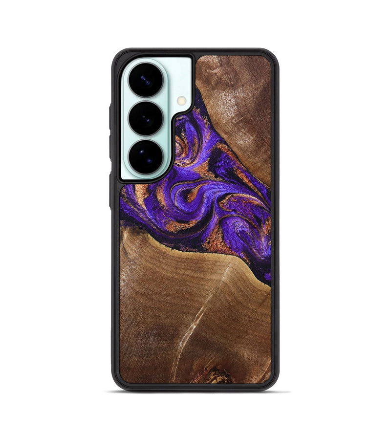 Galaxy S26 Wood Phone Case - Cayson (Purple, 827852)