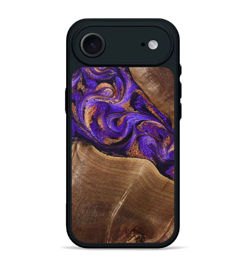 iPhone 17 Air Wood Phone Case - Cayson (Purple, 827852)