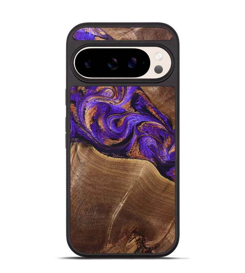 Pixel 10 Wood Phone Case - Cayson (Purple, 827852)