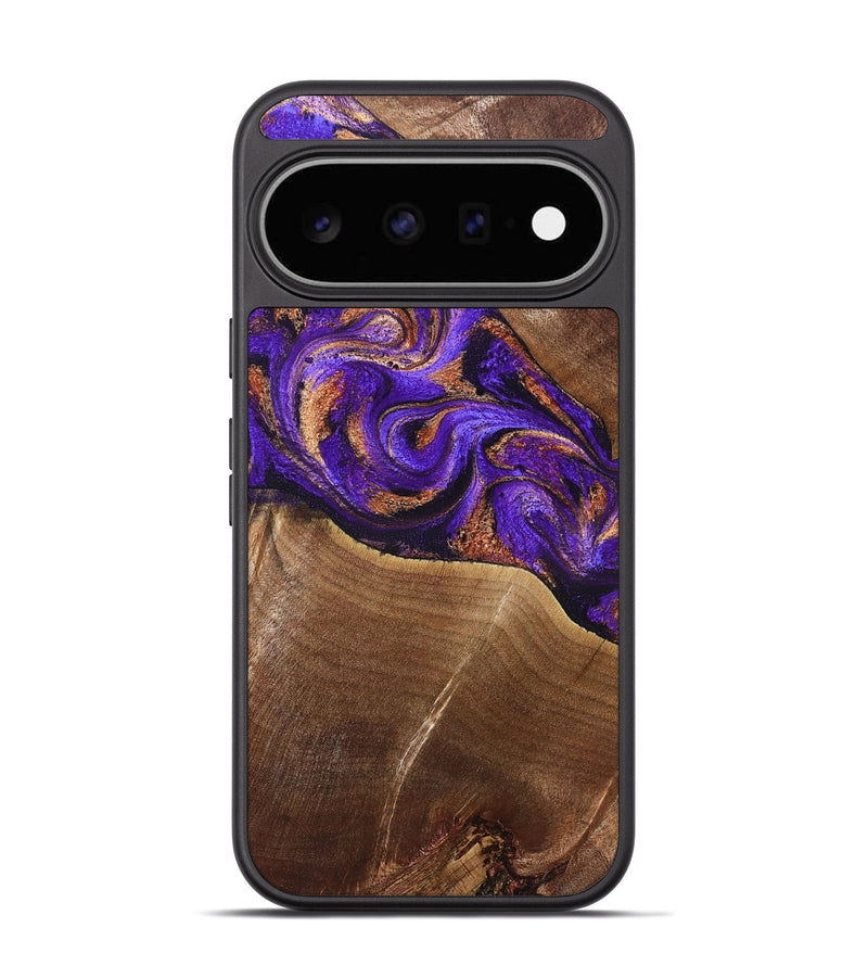 Pixel 11 Wood Phone Case - Cayson (Purple, 827852)