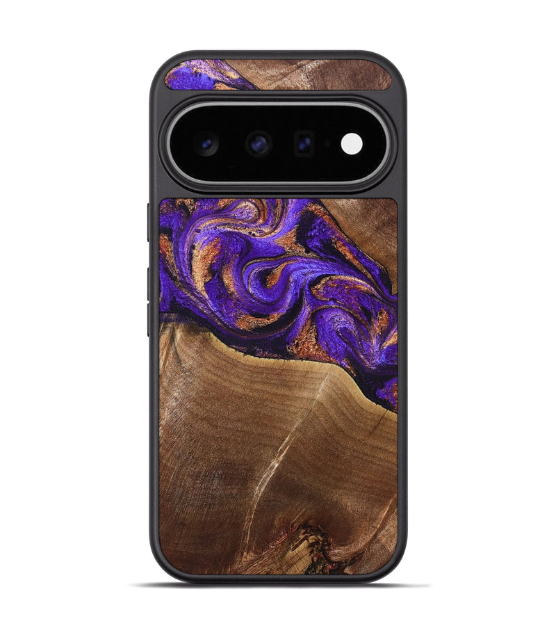Pixel 11 Pro Wood Phone Case - Cayson (Purple, 827852)