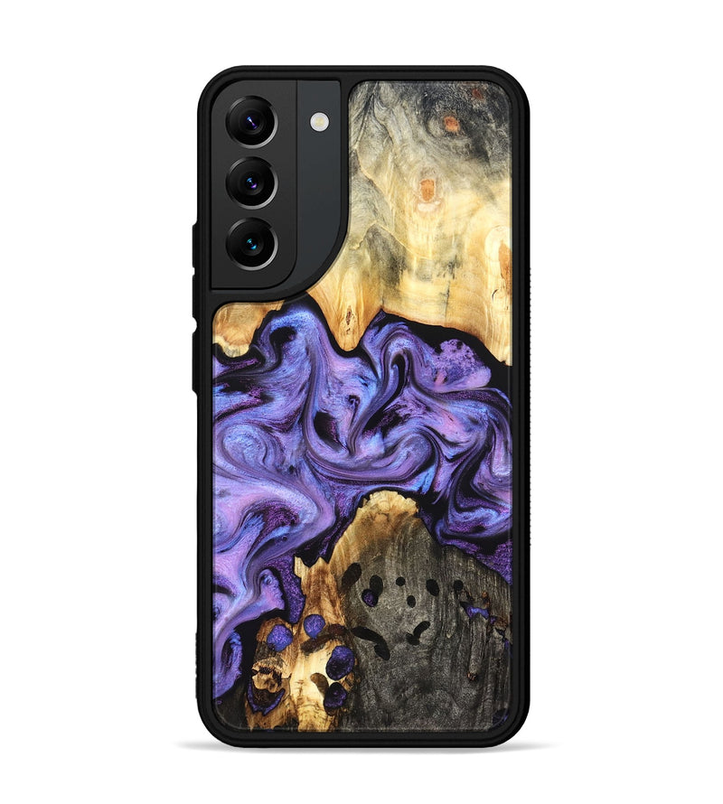 Galaxy S22 Plus Wood Phone Case - Kristy (Purple, 827854)