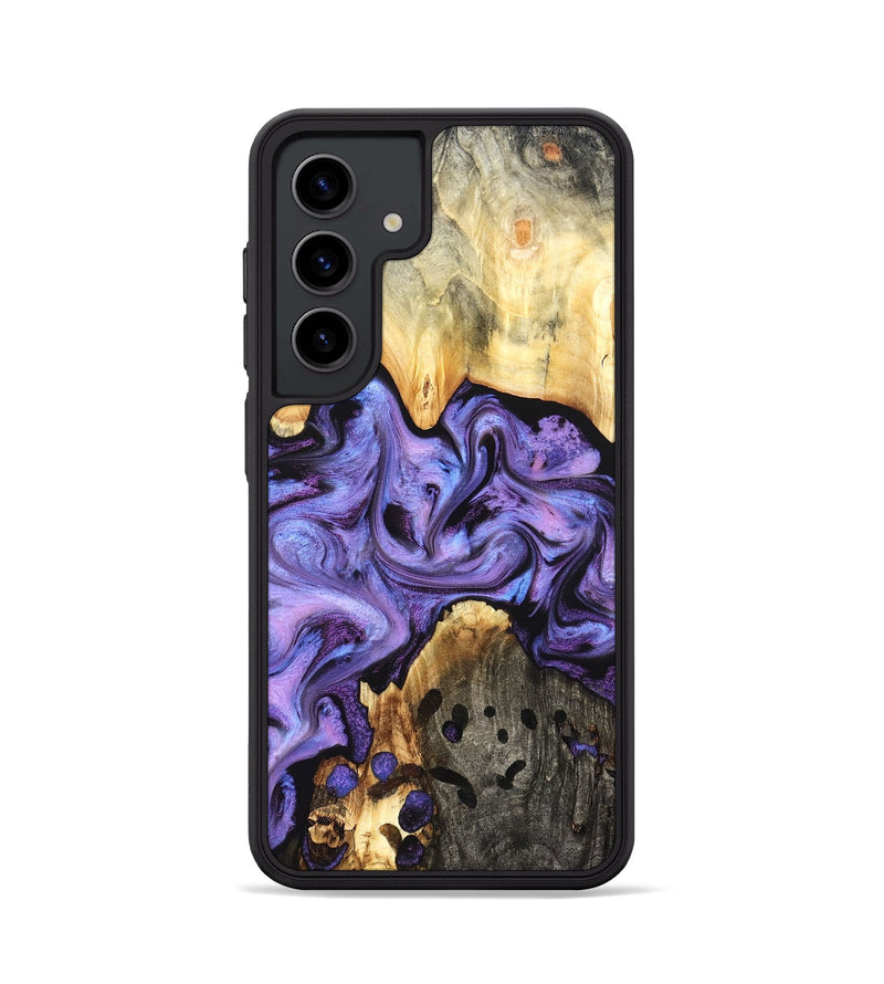 Galaxy S24 Wood Phone Case - Kristy (Purple, 827854)