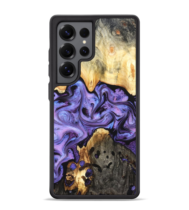 Galaxy S25 Ultra Wood Phone Case - Kristy (Purple, 827854)