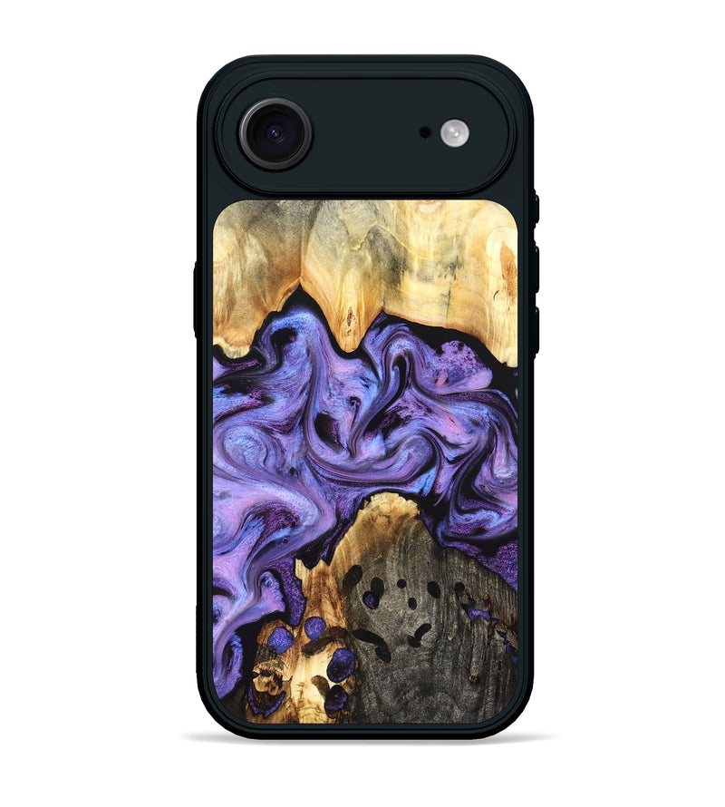 iPhone 17 Air Wood Phone Case - Kristy (Purple, 827854)
