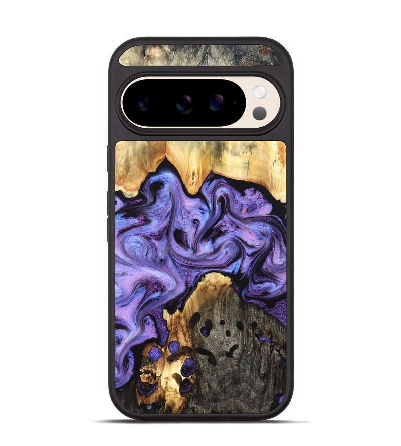 Pixel 10 Wood Phone Case - Kristy (Purple, 827854)