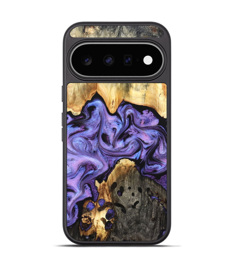 Pixel 11 Wood Phone Case - Kristy (Purple, 827854)