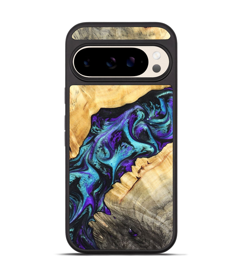 Pixel 10 Wood Phone Case - Kahlani (Purple, 827856)