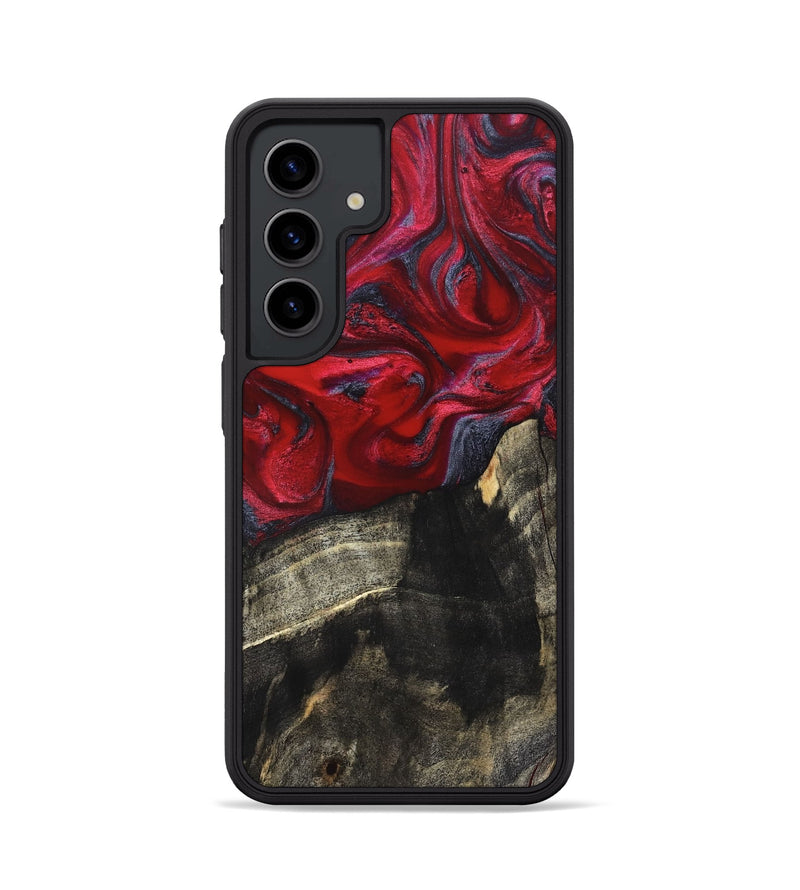 Galaxy S24 Wood Phone Case - Artie (Red, 827857)