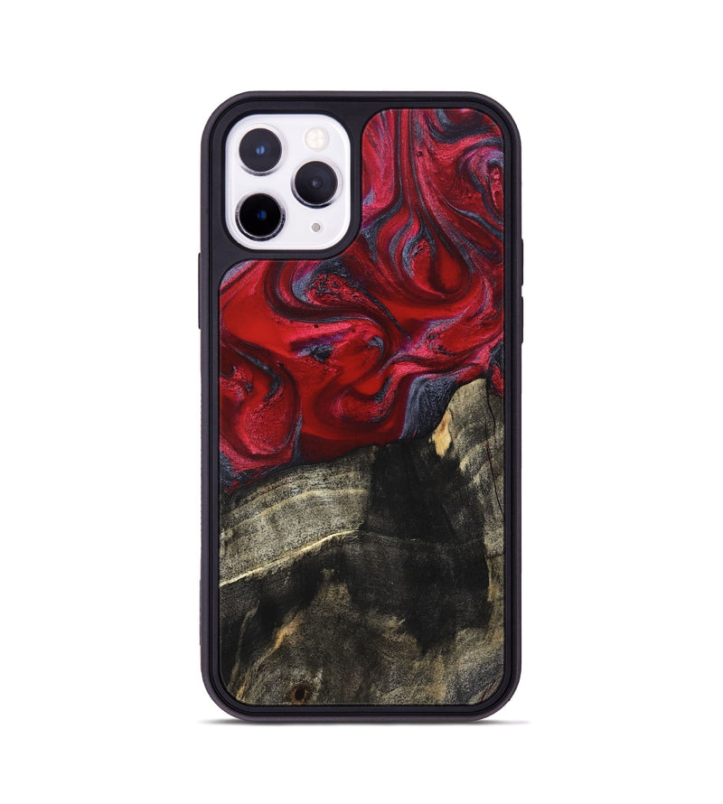 iPhone 11 Pro Wood Phone Case - Artie (Red, 827857)