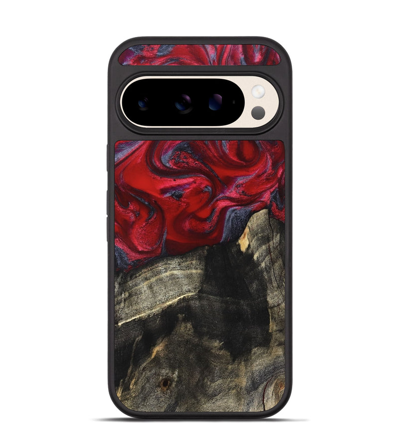 Pixel 10 Wood Phone Case - Artie (Red, 827857)