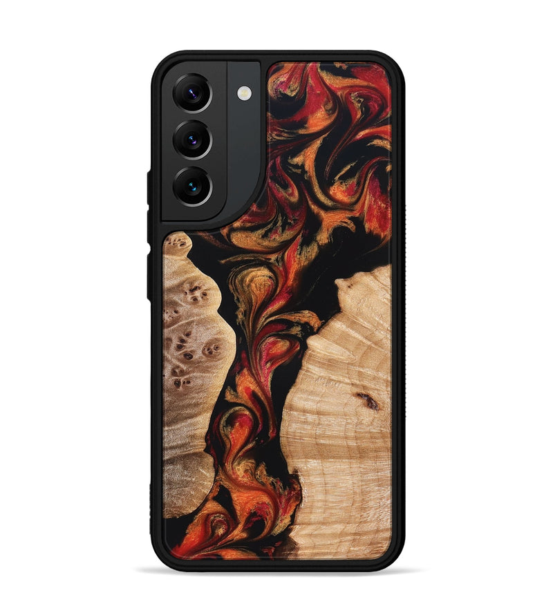 Galaxy S22 Plus Wood Phone Case - Velda (Red, 827858)