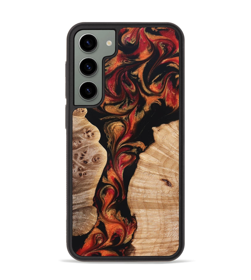 Galaxy S23 Plus Wood Phone Case - Velda (Red, 827858)