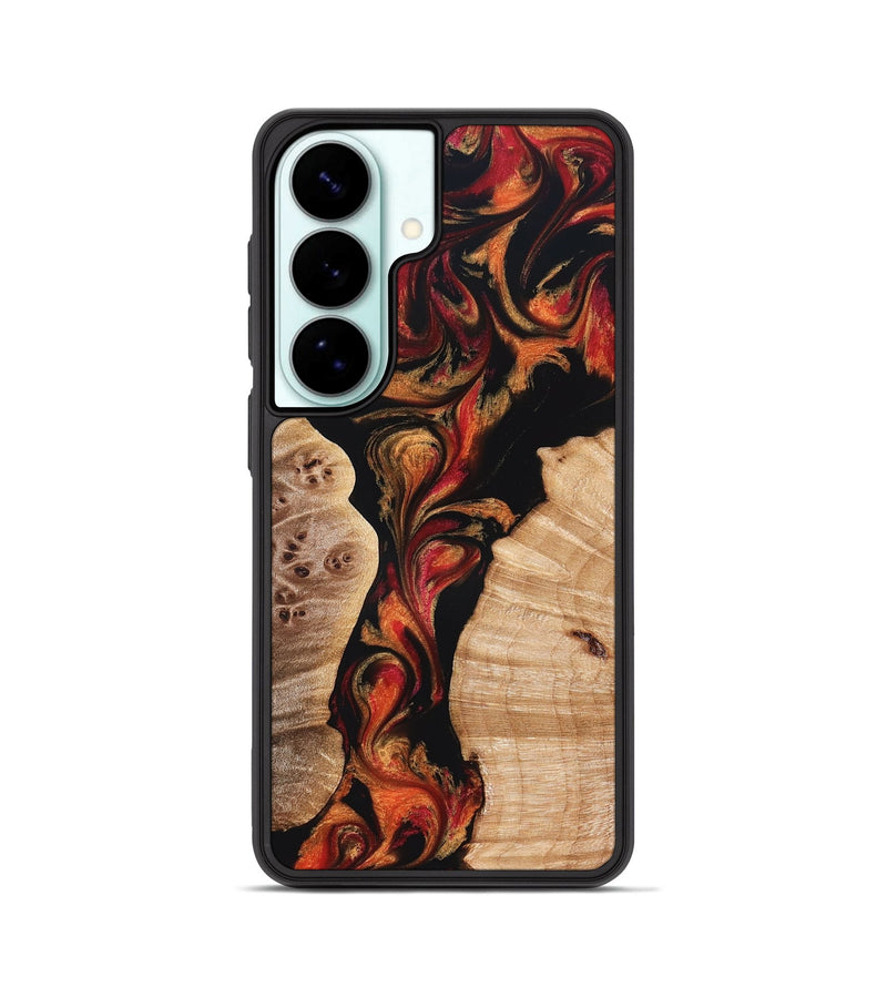 Galaxy S26 Wood Phone Case - Velda (Red, 827858)