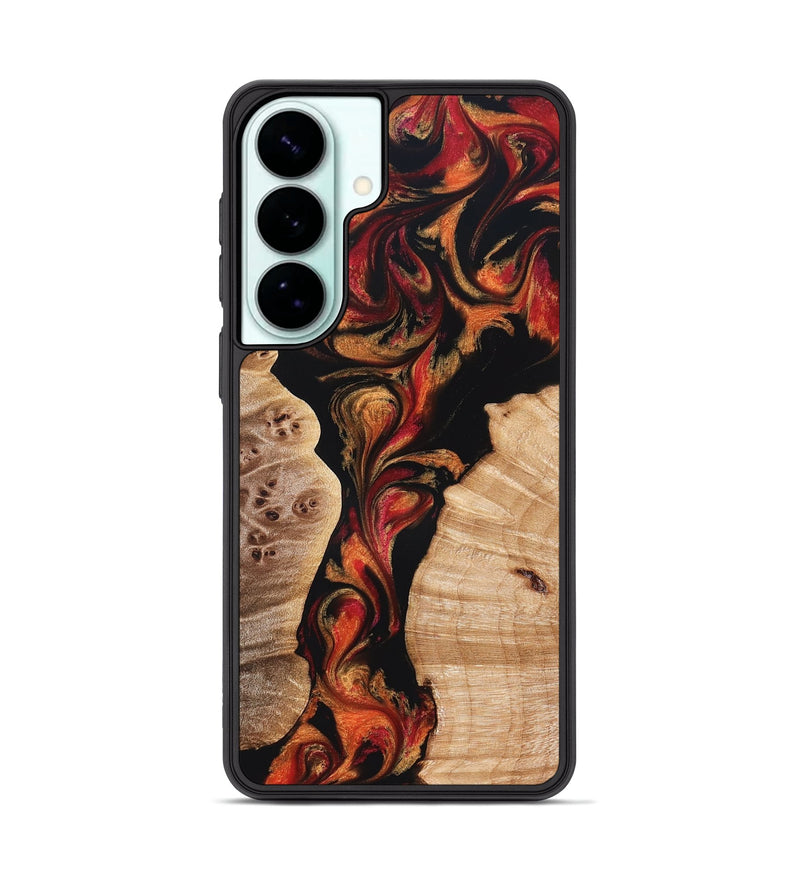 Galaxy S26 Plus Wood Phone Case - Velda (Red, 827858)