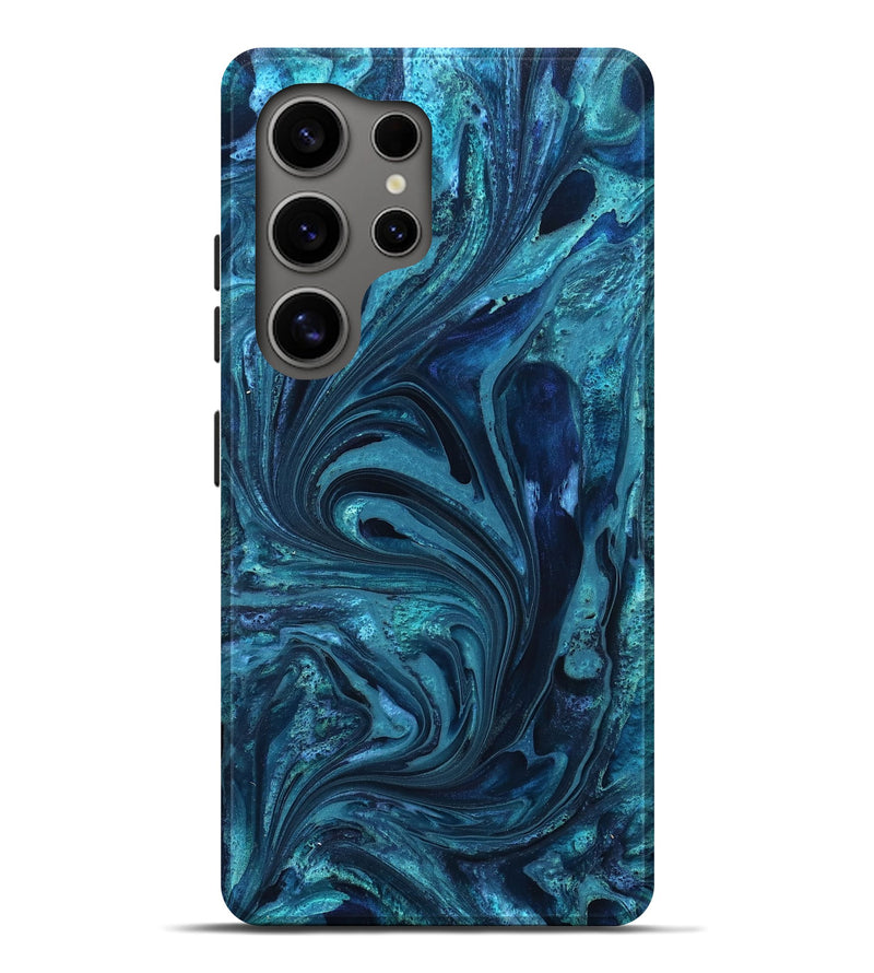 Galaxy S25 Ultra ResinArt Live Edge Phone Case - Maritza (Blue, 827879)