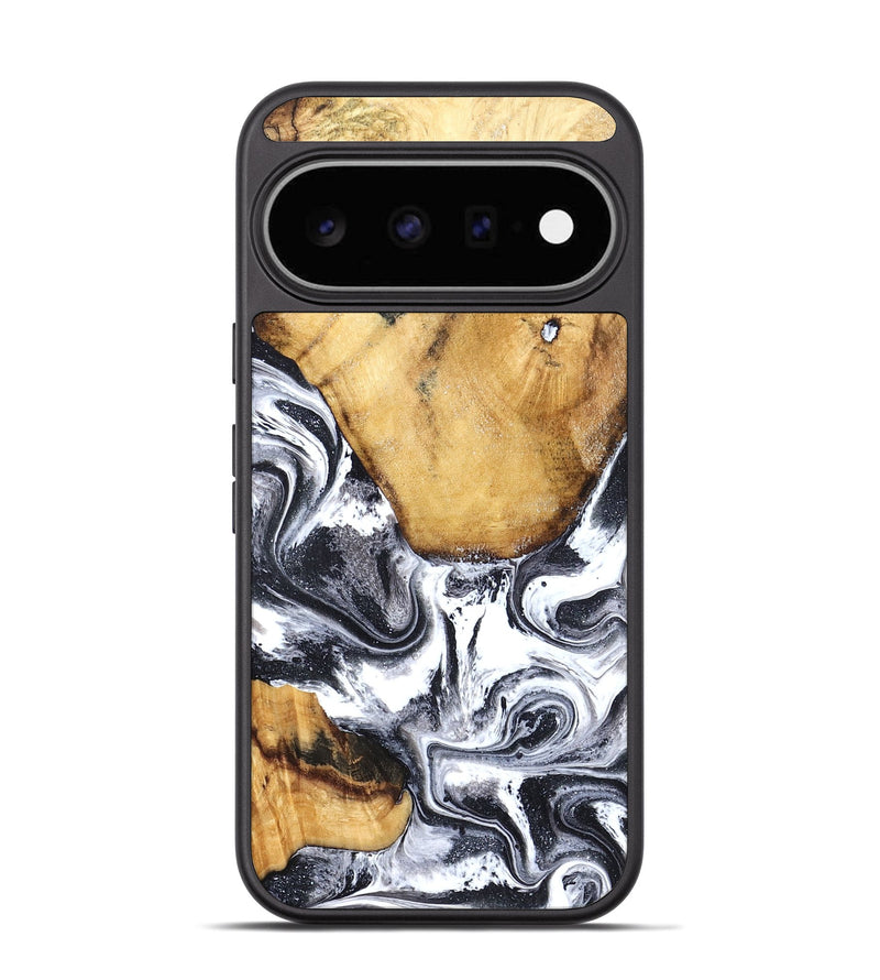 Pixel 11 Wood Phone Case - Raelynn (Black & White, 827908)