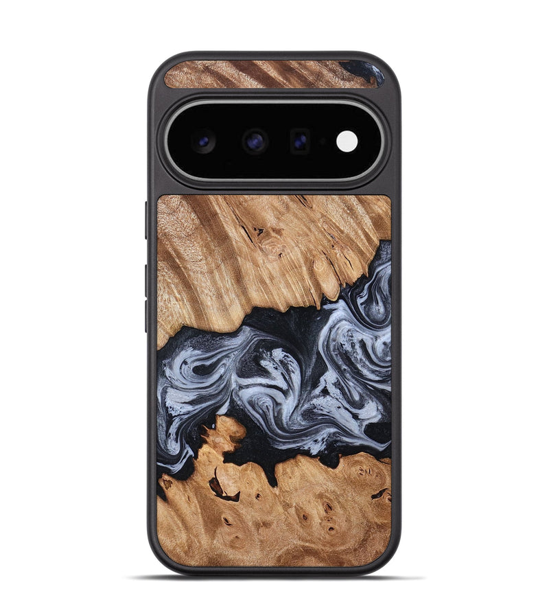 Pixel 11 Wood Phone Case - Angelia (Black & White, 827909)