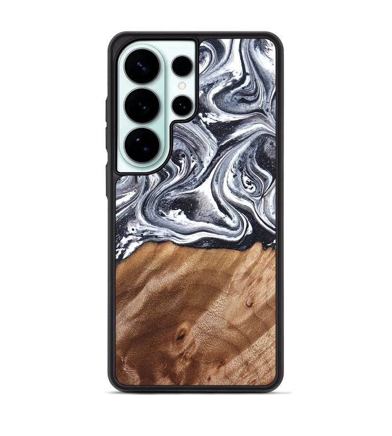 Galaxy S26 Ultra Wood Phone Case - Britany (Black & White, 827913)