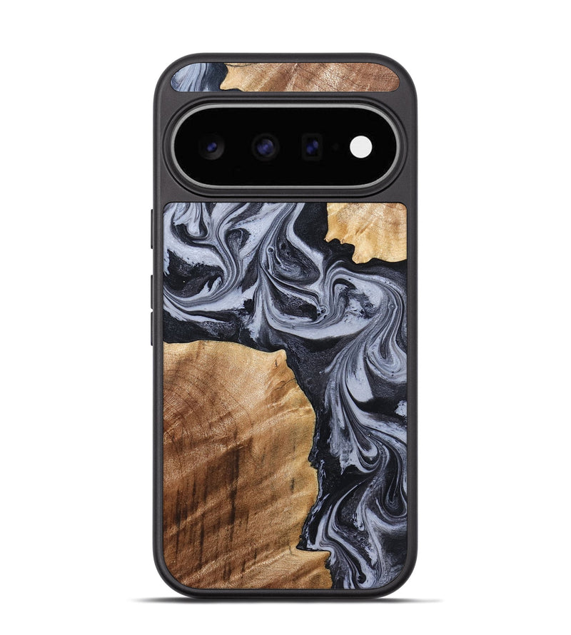 Pixel 11 Wood Phone Case - Shari (Black & White, 827915)