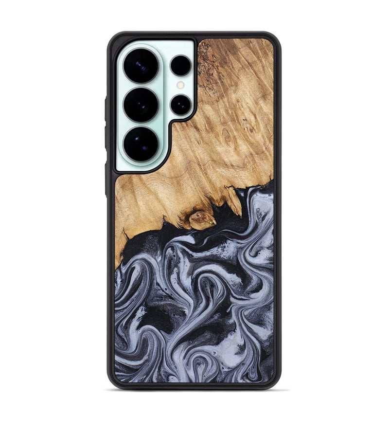 Galaxy S26 Ultra Wood Phone Case - Dashawn (Black & White, 827916)