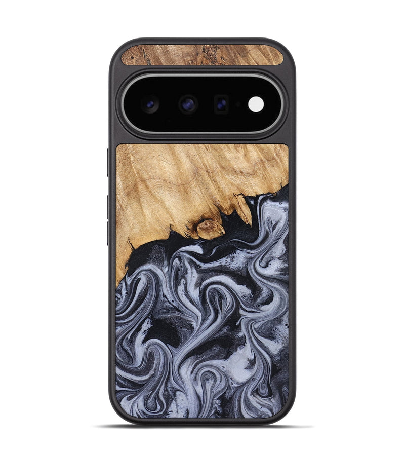 Pixel 11 Wood Phone Case - Dashawn (Black & White, 827916)