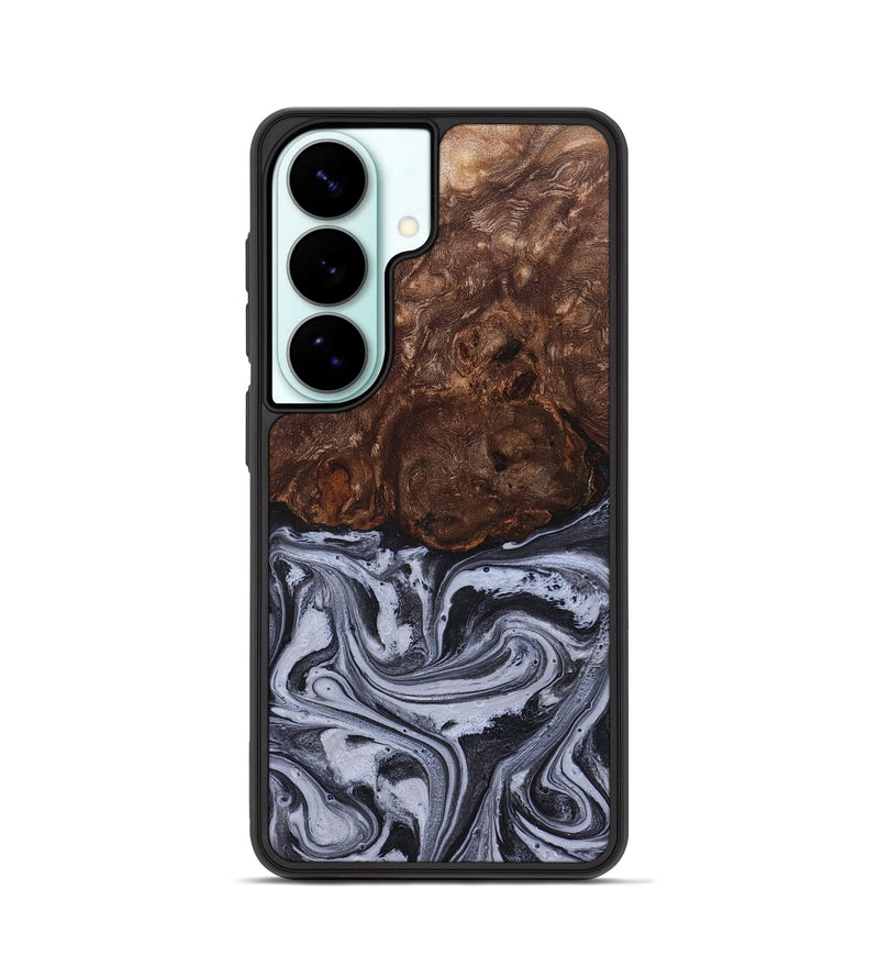 Galaxy S26 Wood Phone Case - Santino (Black & White, 827917)