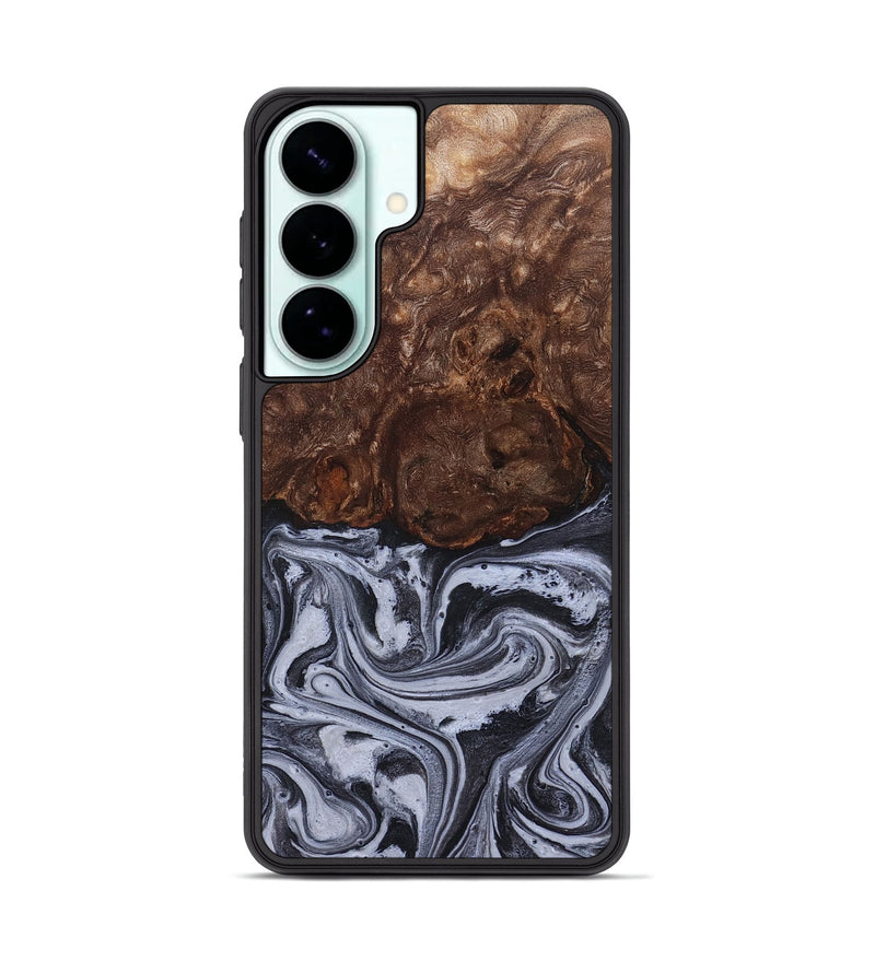 Galaxy S26 Plus Wood Phone Case - Santino (Black & White, 827917)
