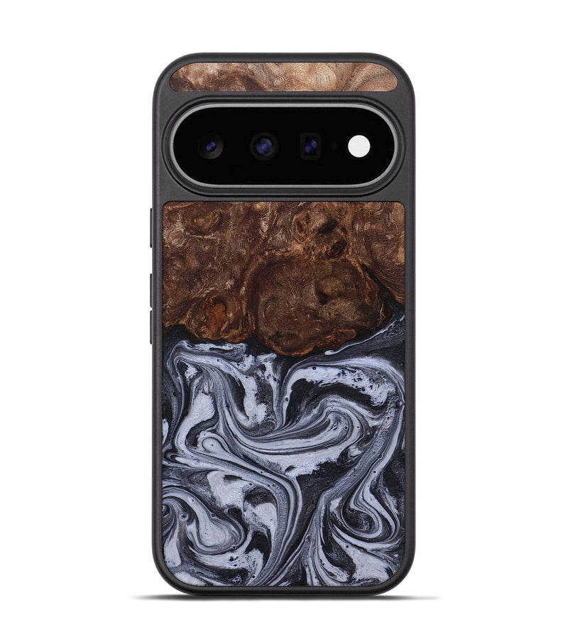 Pixel 11 Wood Phone Case - Santino (Black & White, 827917)