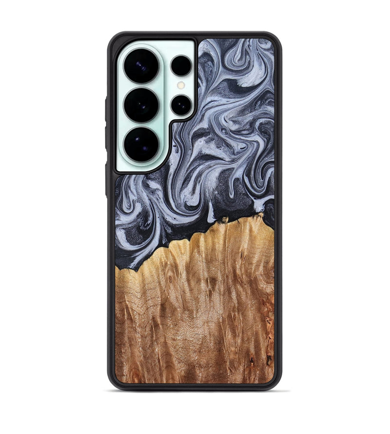 Galaxy S26 Ultra Wood Phone Case - Aniya (Black & White, 827918)