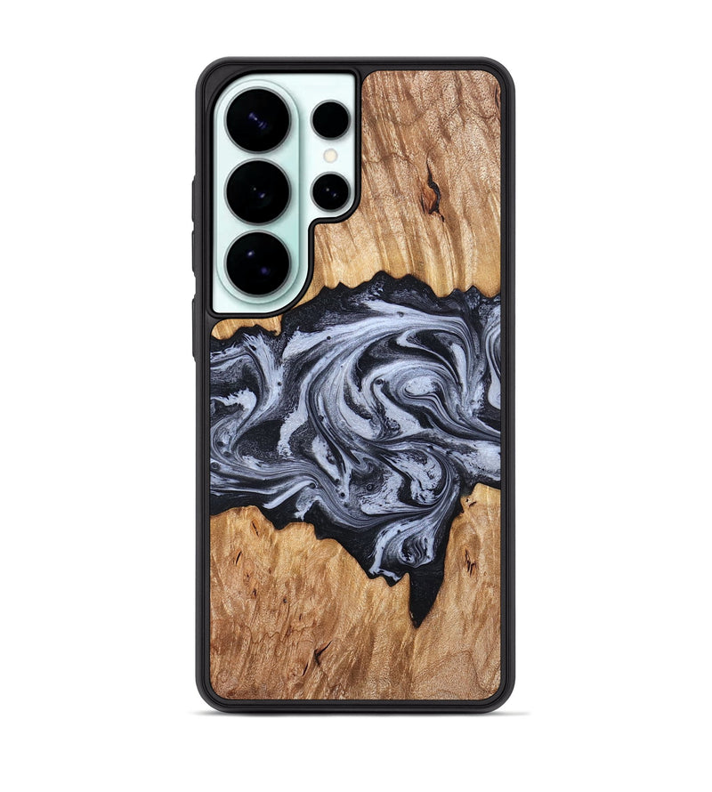 Galaxy S26 Ultra Wood Phone Case - Madilyn (Black & White, 827920)