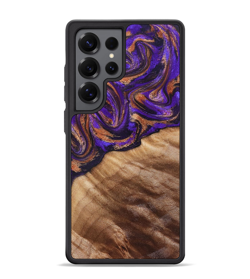 Galaxy S25 Ultra Wood Phone Case - Kairi (Purple, 827922)