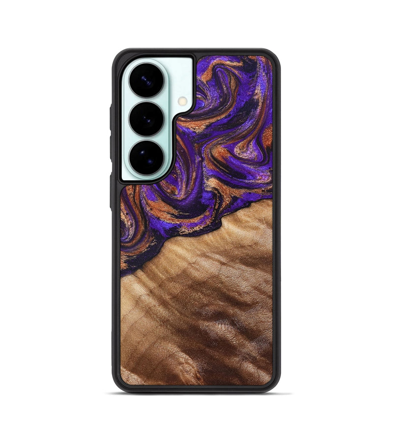 Galaxy S26 Wood Phone Case - Kairi (Purple, 827922)