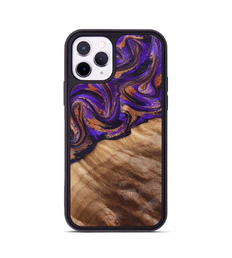 iPhone 11 Pro Wood Phone Case - Kairi (Purple, 827922)