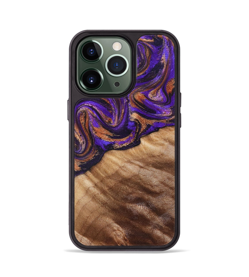 iPhone 13 Pro Wood Phone Case - Kairi (Purple, 827922)