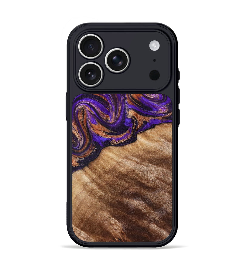 iPhone 17 Pro Wood Phone Case - Kairi (Purple, 827922)