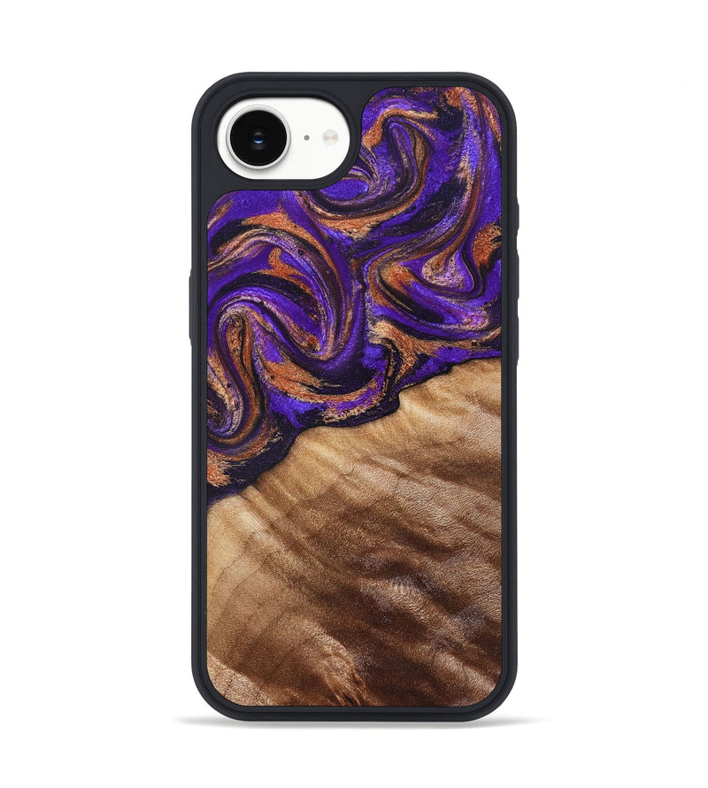 iPhone 17e Wood Phone Case - Kairi (Purple, 827922)