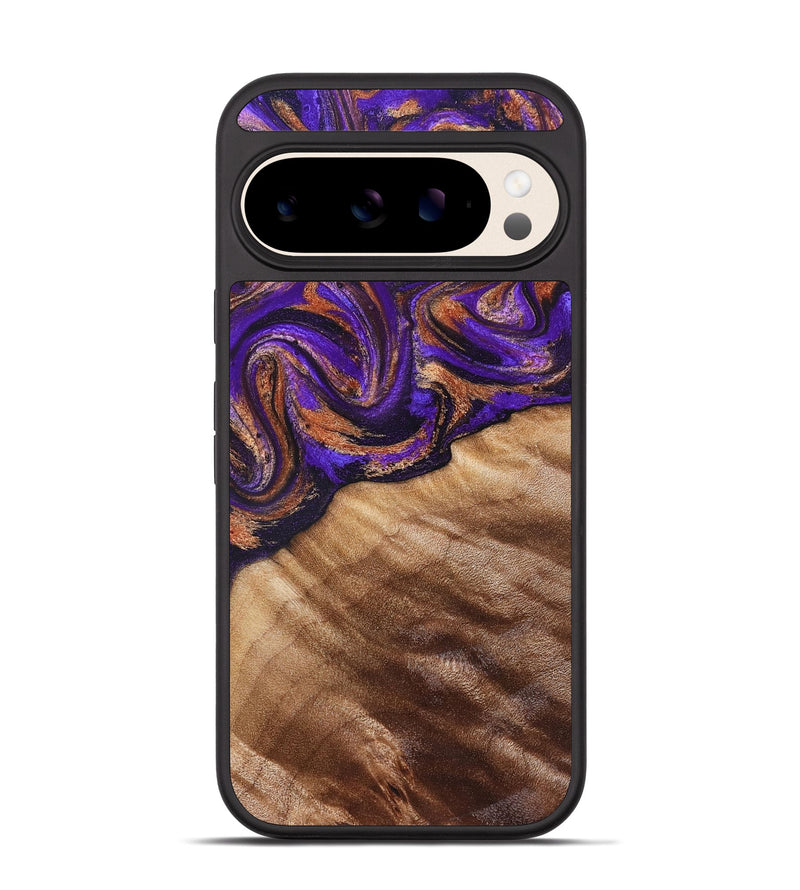 Pixel 10 Wood Phone Case - Kairi (Purple, 827922)