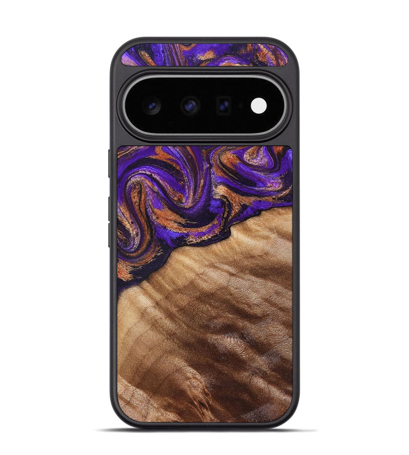 Pixel 11 Pro Wood Phone Case - Kairi (Purple, 827922)
