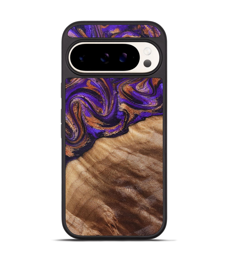 Pixel 9 Pro Wood Phone Case - Kairi (Purple, 827922)