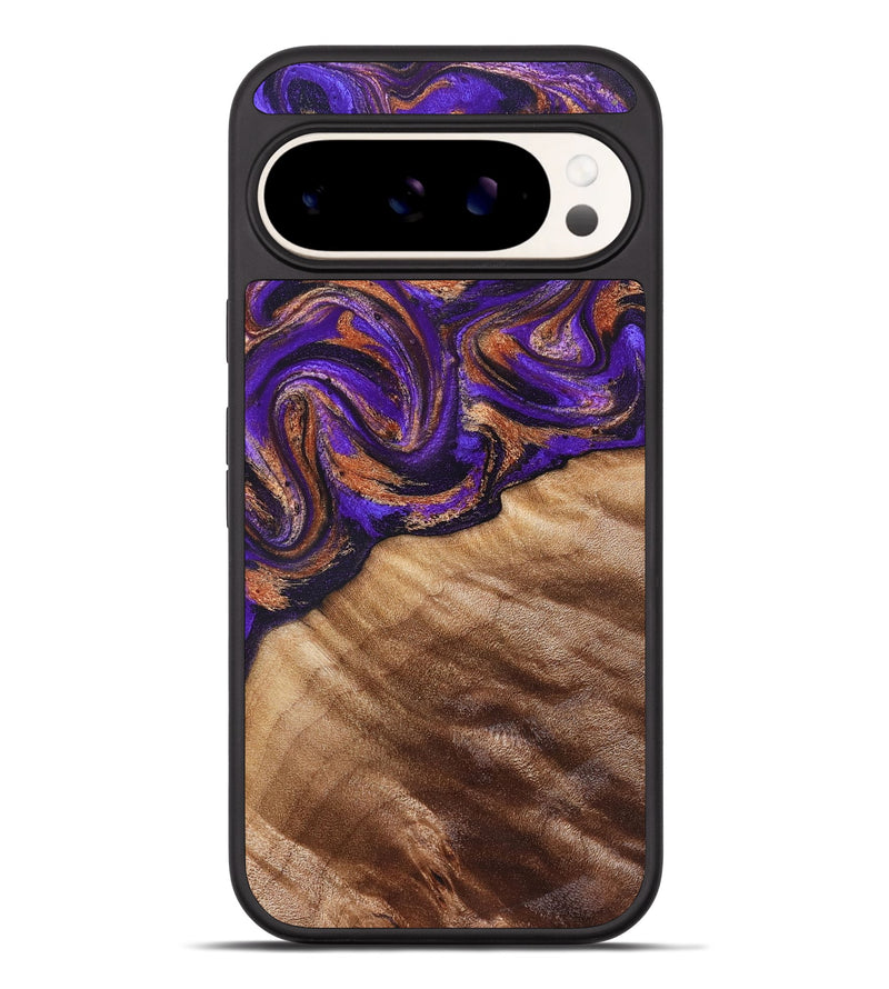 Pixel 9 Pro XL Wood Phone Case - Kairi (Purple, 827922)