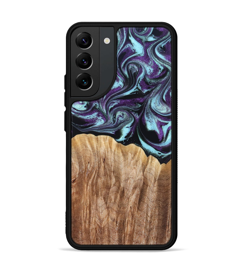 Galaxy S22 Plus Wood Phone Case - Beckham (Purple, 827924)