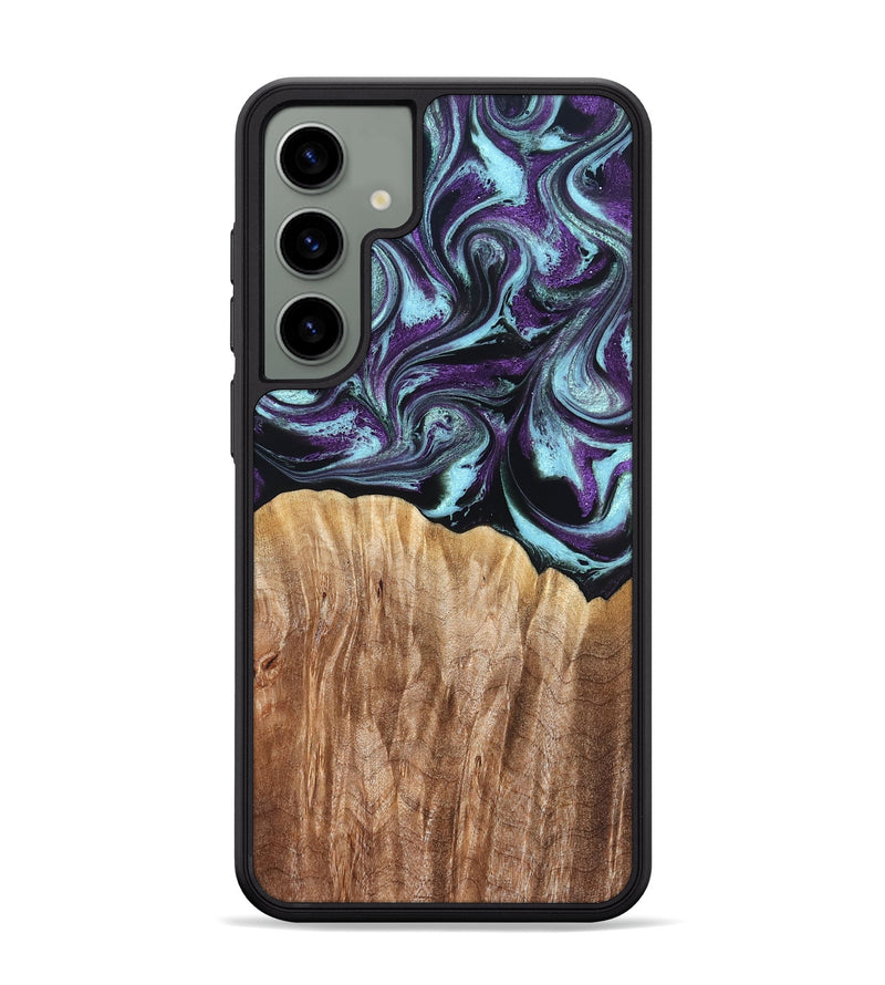 Galaxy S24 Plus Wood Phone Case - Beckham (Purple, 827924)