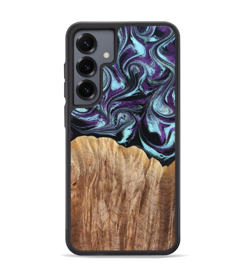 Galaxy S25 Plus Wood Phone Case - Beckham (Purple, 827924)