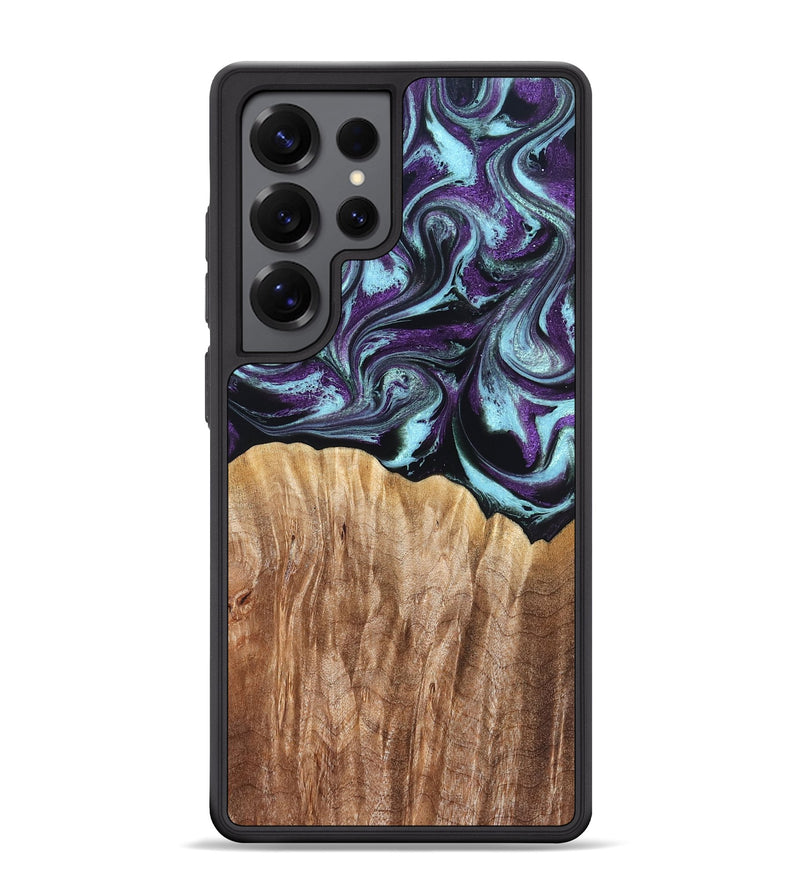 Galaxy S25 Ultra Wood Phone Case - Beckham (Purple, 827924)