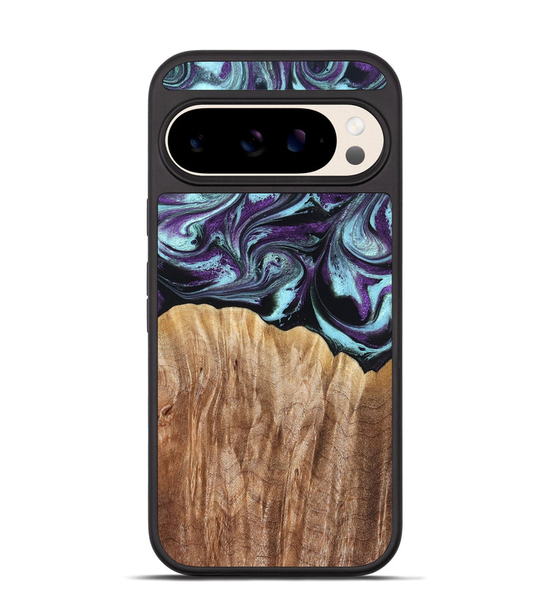 Pixel 10 Wood Phone Case - Beckham (Purple, 827924)