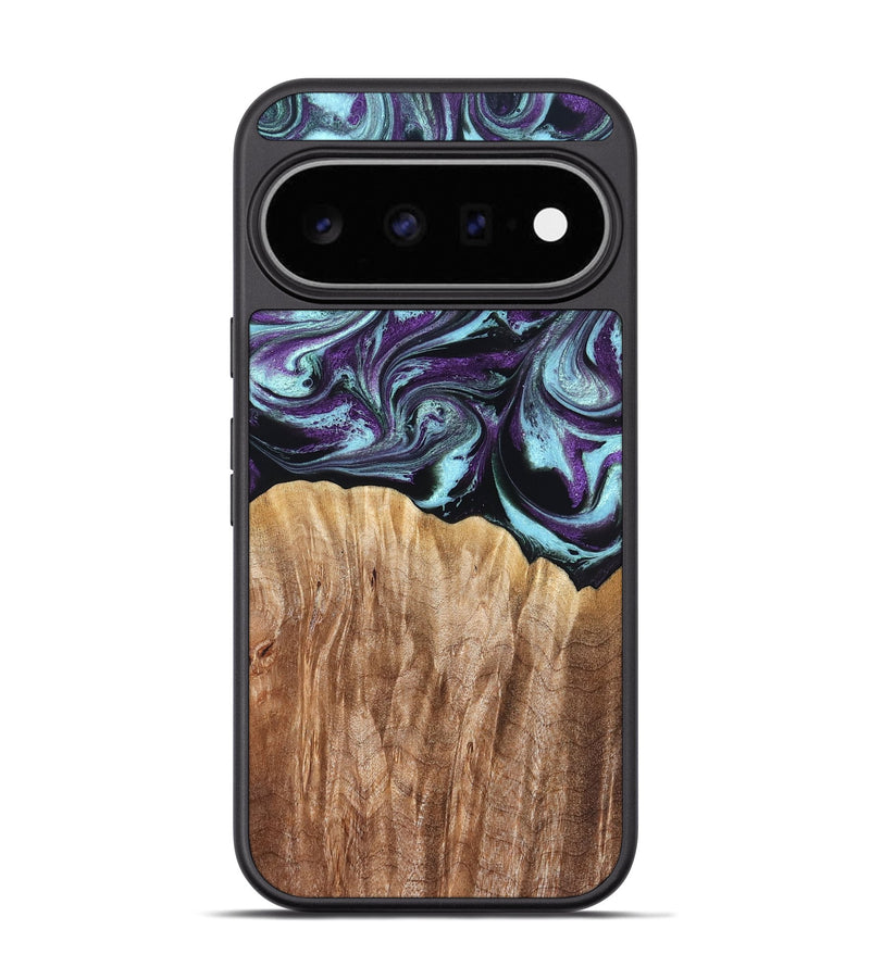 Pixel 11 Pro Wood Phone Case - Beckham (Purple, 827924)