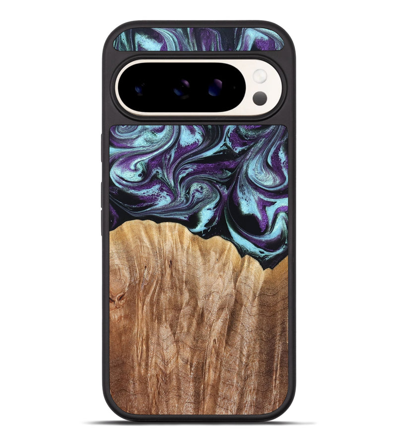 Pixel 9 Pro XL Wood Phone Case - Beckham (Purple, 827924)