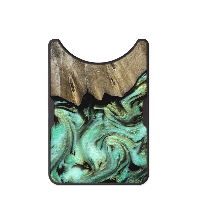 Alloy Wood Wallet - Anya (Green, 827939)