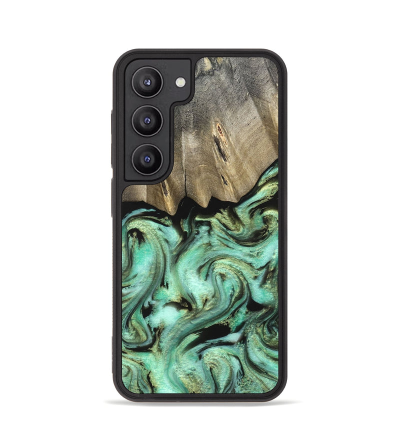 Galaxy S23 Wood Phone Case - Anya (Green, 827939)